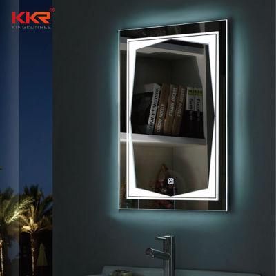 LED Bathroom Dimmable Light Anti-Fog Makeup Mirror Wall Mounted Mirrors