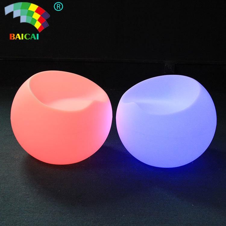 LED Illuminated Chair / Lounge Chair / LED Apple Chair