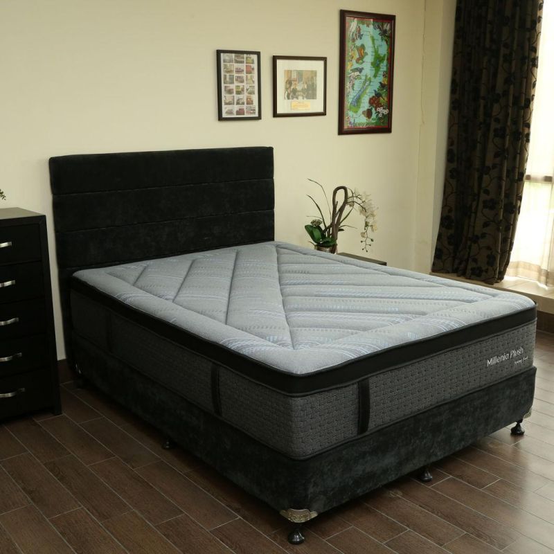 Eb21-5 Single Size Comfort and Modern Pillow Top Pocket Spring Mattress with Memory Foam
