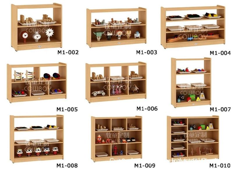 Cowboy Kids Bookshelf Kids Book Rack Bookcase for Daycare and Nursery Classroom