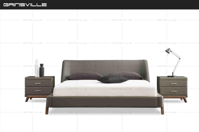 Foshan Factory Wholesale Furniture Bedroom Bed with Competive Price Gc1713