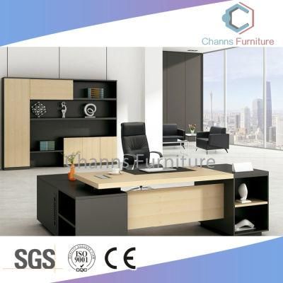 Modern Furniture Boss Desk Good Quality Manager Office Table (CAS-D604)