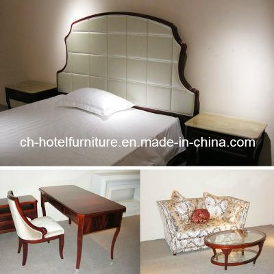 2018 King Size Luxury Chinese Customized Wooden Restaurant Hotel Bedroom Furniture (GLB-70008)