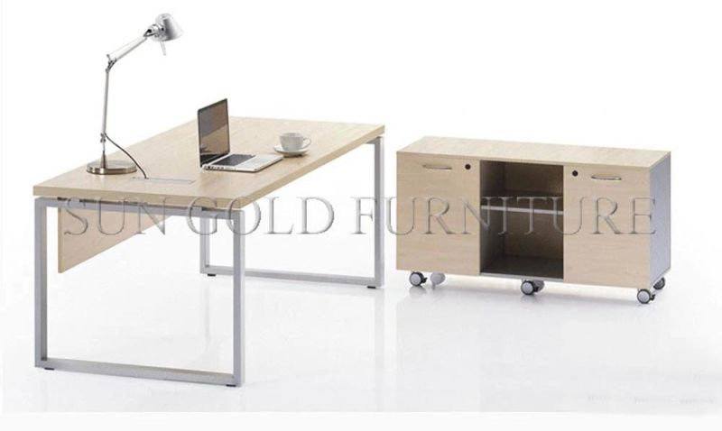 New Design Metal Fram Office Desk L Shaped Executive Office Furniture Office Desk