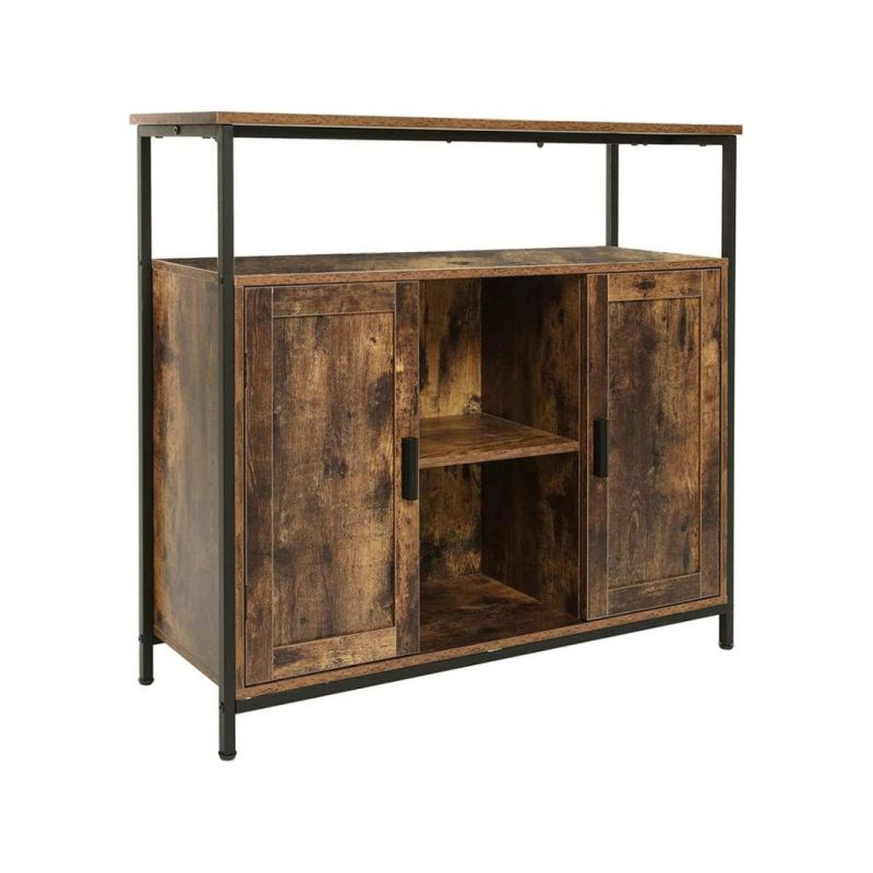 Industrial Floor Storage Cabinet with 2 Doors