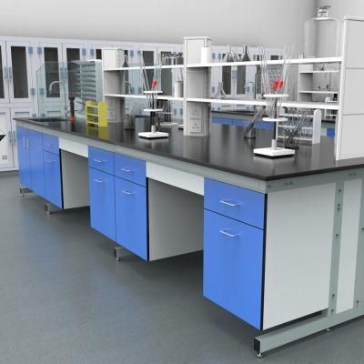 Hot Sell Factory Direct Hospital Steel Lab Furniture Cover in Dispenser, Factory Cheap Price Hospital Steel Lab Side Bench/