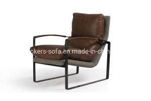 Vintage Full Geninue Leather Livng Room Furniture Dining Room Furniture Dining Living Hotel Lobby Public Chair