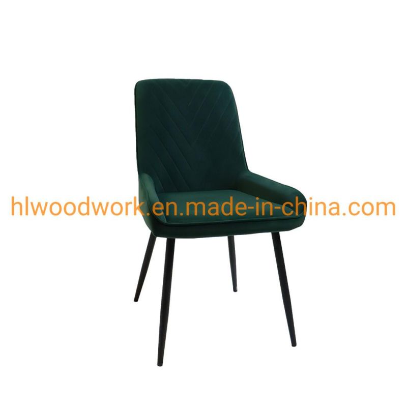 Metal Hotel Home Restaurant Modern Furniture Dining Chair Hotel Metal Restaurant Dining Banquet Event Chair High Quality Velvet Dining Chair Dining Room Chair