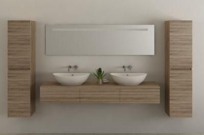 European Luxury Bathroom Vanity with Double Side Cabinet