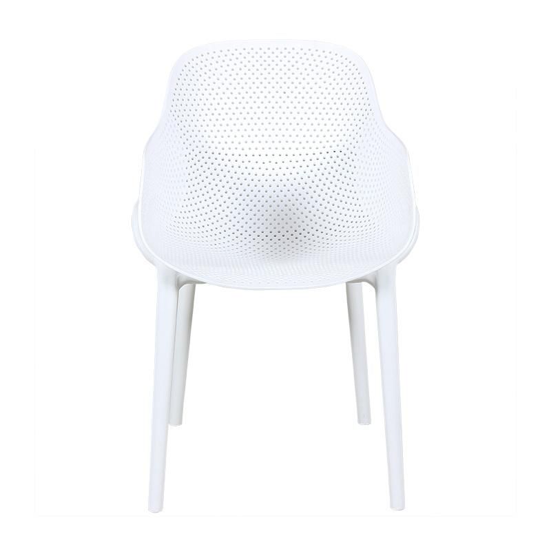 Rikayard High Quality Modern Cheap Wholesale Erie Dining Arm PP Plastic Chair