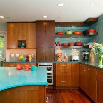 High Glossy Kitchen Cabinet (Acrylic for cabinet doors)