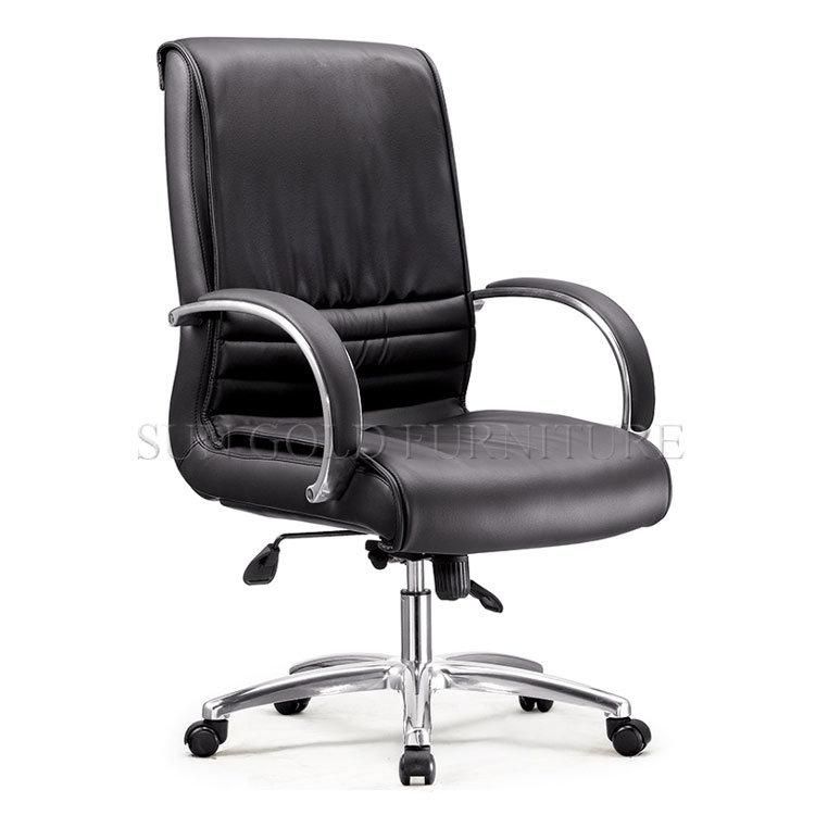 Top Grade Black CEO Working Swivel Leather Chair (SZ-OC141)