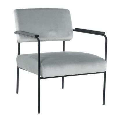 Modern Velvet Leisure Chair Ergonomic Armchair Office Living Room Furniture
