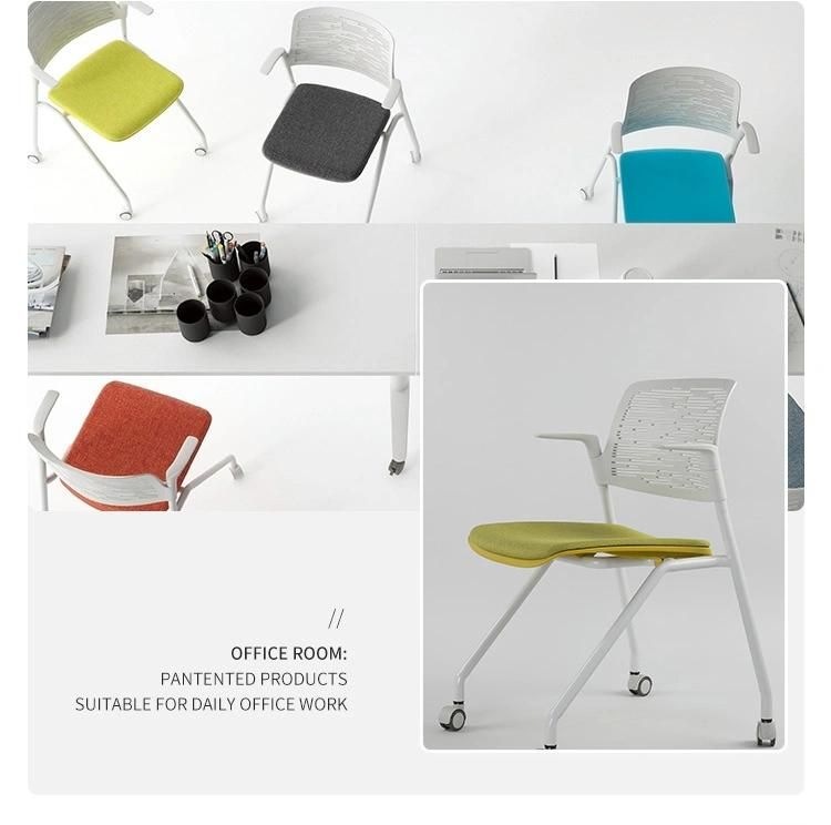 ANSI/BIFMA Standard Modern Plastic Stainless Steel Leg Office Chair