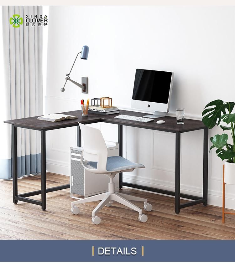 L Shape Home Small Space Home Office Desk Modern