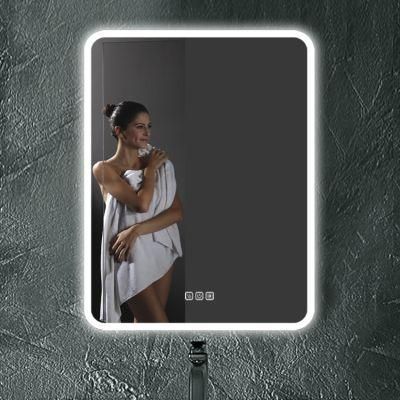 Modern Designer Anti Fogled Backlit Smart Bathroom Mirror with Bluetooth Music