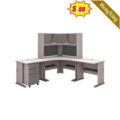 Office Furniture Contemporary U-Shaped Executive Wooden Custom Computer Desk with Hutch