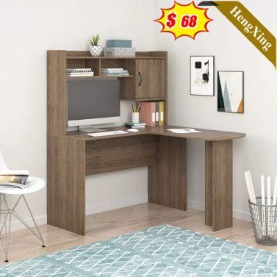Cheap Price Office Furniture Small Table Office Computer Desk Home Office Desk with Bookshelf