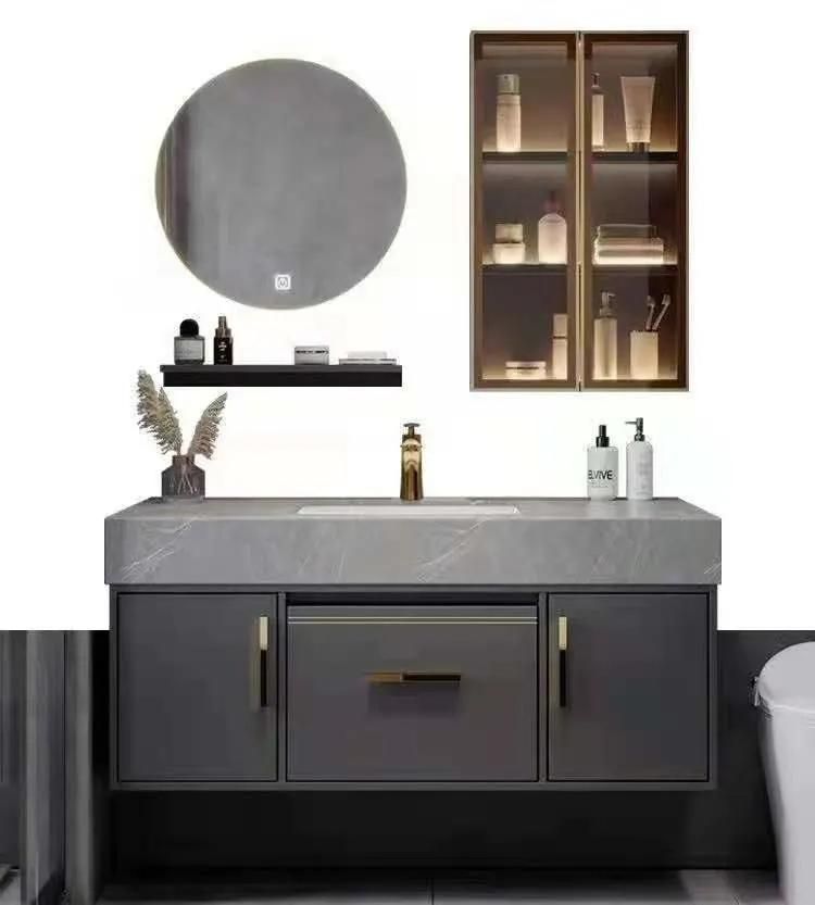 MDF Melamine Wooden Wall Modern Storage Bathroom Hotel Furniture