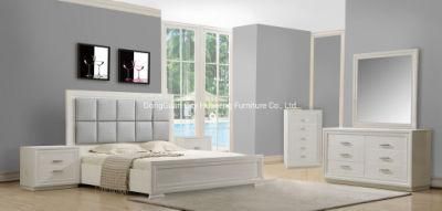 Hot Sale Smart Modern Furniture Leather PU Decor Bed for Bedroom Set