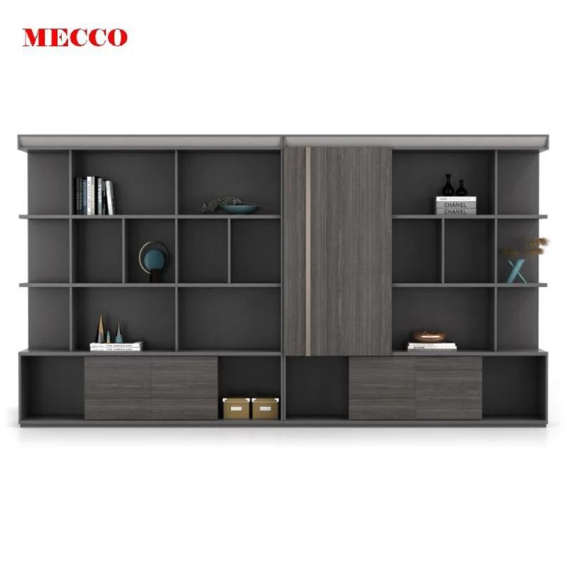 Luxury Furniture Bookshelf Modern Simple MFC File Cabinet