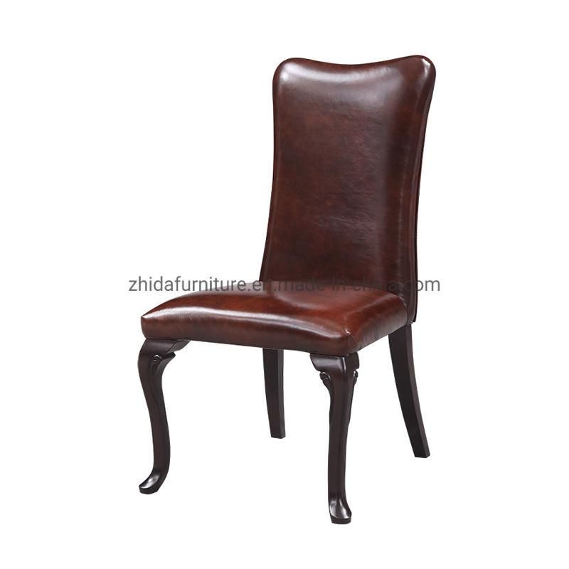 Restaurant Furniture Antique Style American Style Wooden Dining Chair