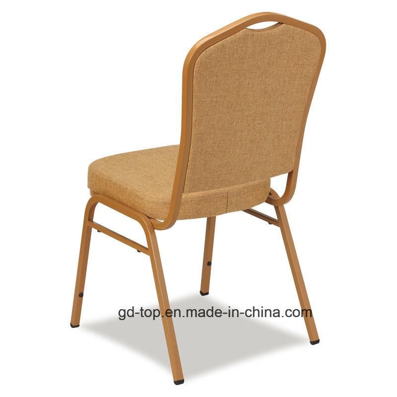 Top Furniture Foshan Factory Metal Hotel Furniture Banquet Chair