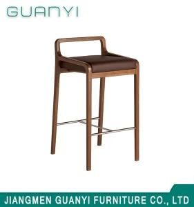 2019 Modern Wooden Furniture Hotel High Stool Chair