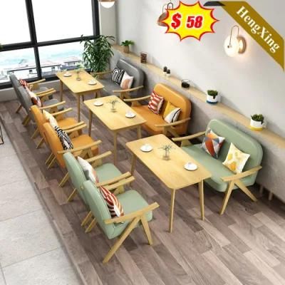 Modern Classic Event Hotel Hall Wedding Restaurant Furniture Dining Table with Sofa Chair