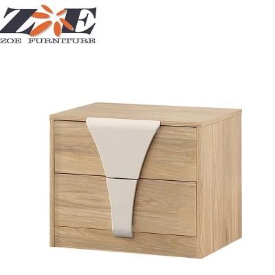 Modern Hot Selling MDF Bedroom Night Stands with Two Drawers