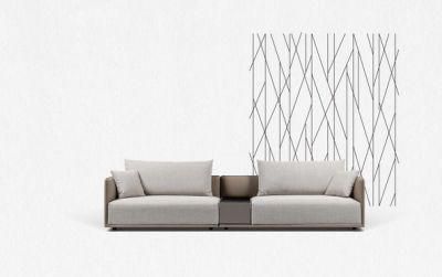 Modern Italy Sofa Livingroom Furniture Sectional Sofa Corner Sofa for Villa GS9032