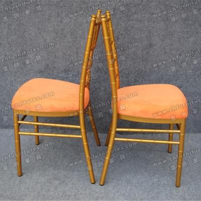 Sharp Gold Rental Chairs (YC-A18-02)