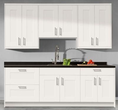 Modern Modular Alder Kitchen Cabinet Flat Pack White Shaker