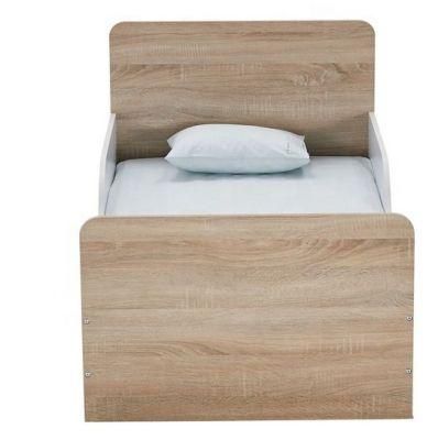 Modern White Wood Toddler Bed Kids Furniture