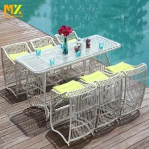 PE Rattan Outdoor Garden Bar Furniture with Fashion Design Style Factory Price
