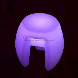 Battery Colorful Wireless Remote Control LED Furniture Glowing Chair