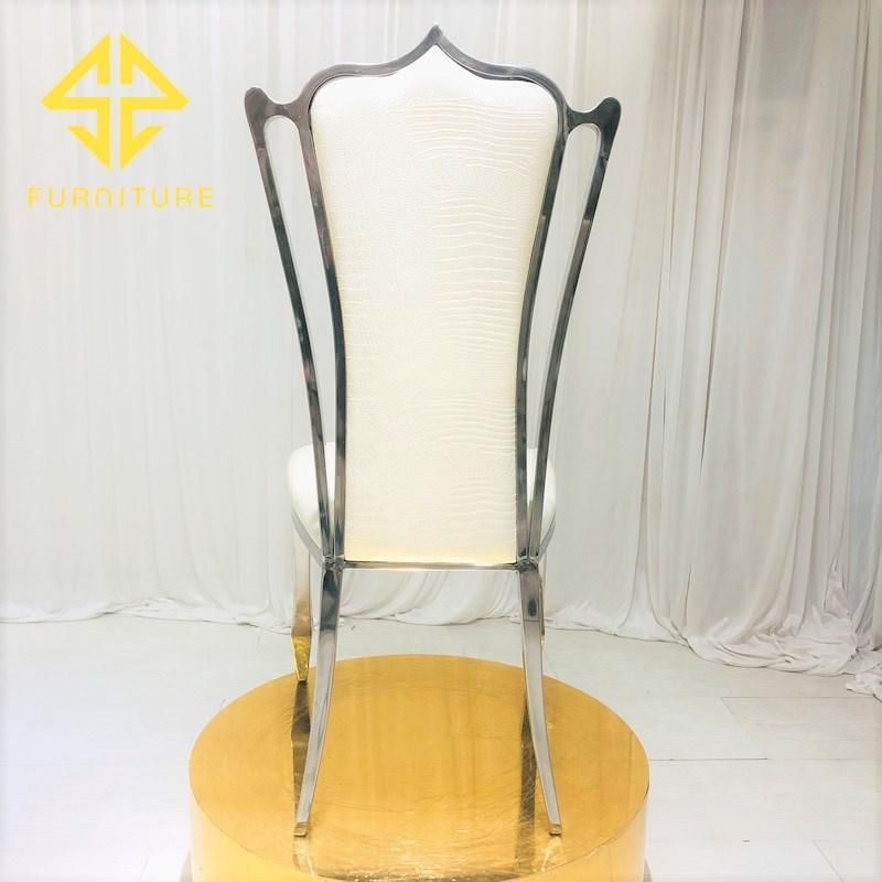 Sawa Event Stainless Steel Wedding Chairs for Hotel Use
