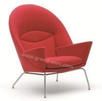 Modern Room Furniture Stainless Steel Legs Indoor Oculus Chair