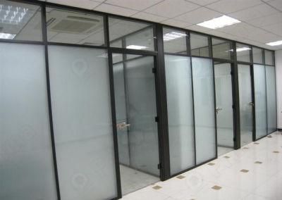 China Factory Glass Partition Home Office Partition Project 4 People Office Desk Partition