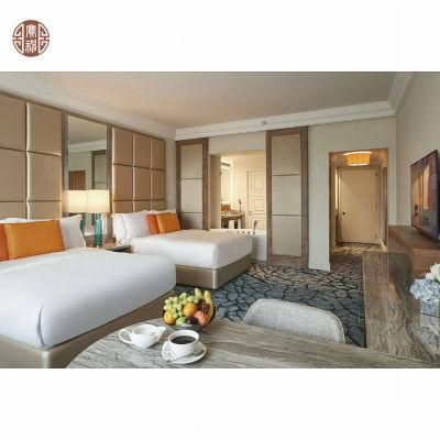 Wholesale American Hilton Standard Double Twin Room Hotel Bedroom Furniture