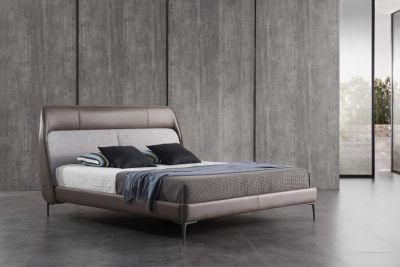 Gainsville Italy Design Modern Home Furniture Double Bed in Bedroom Furniture