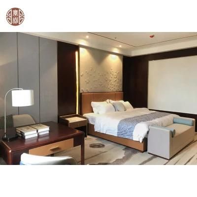Customized Modern Bedroom Hotel Furniture for Luxury 5 Star Room Standard by Bowson Factory