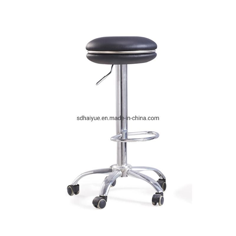 HY3003-1 Best Selling Black PU Revolving Pedicure Chair