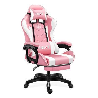 Factory Wholesale Cheap RGB Comfortable Massage Footrest CE Approval Computer Ergonomic Leather Silla Gamer Office PC Racing Gaming Chair