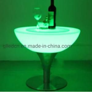 Conference Table RGB Plastic LED Console Table for Sale