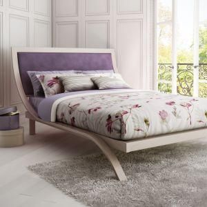 Solid Wood Room Set Bedroom Beautiful Panelbed Freya Upholstered Bed