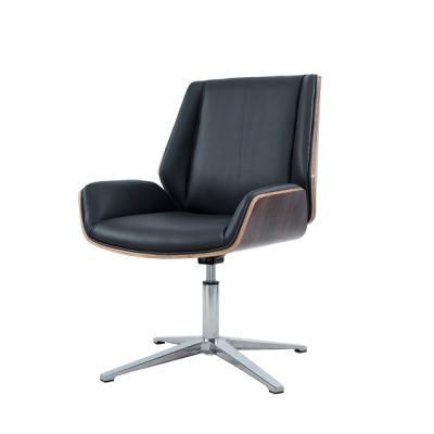 Modern PU Leather Executive Wooden Office Chair for Office and School Furniture