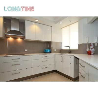 Modern Design Home Furniture Custom Made Acrylic Finish Kitchen Cabinet