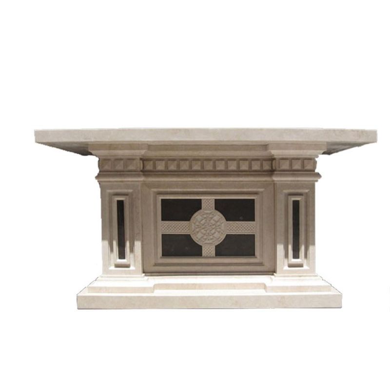 High Quality Modern Handcarved Marble Church Altar Table