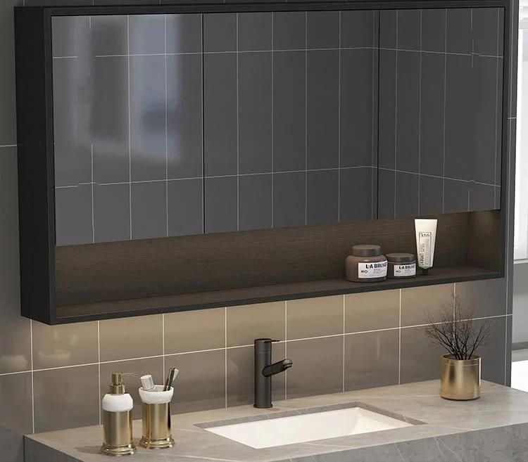 Melamine Vanity Sink Base Cabinets for Bathroom, Wall Mounted Mirror
